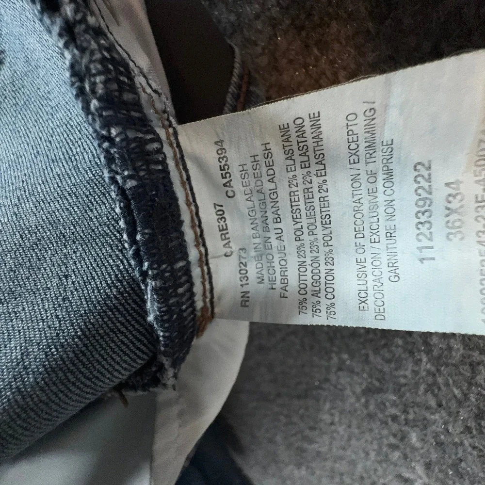 Lee Extreme Motion MVP Jeans Mens 36x34 Blue Athletic Tapered Stretch Comfort